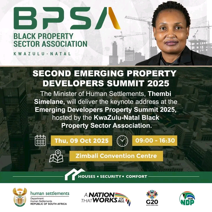 Minister Thembi Simelane to address KZN Property Practitioners