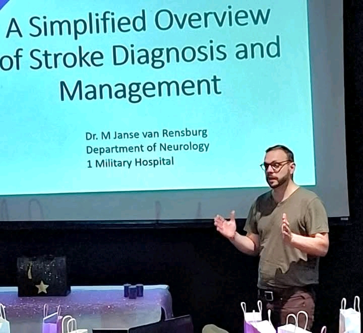 South African National Defence Force has raised awareness to members about stroke