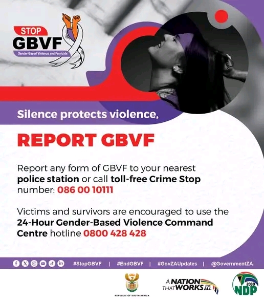 South Africa face unending Isue of GBVF  across the country