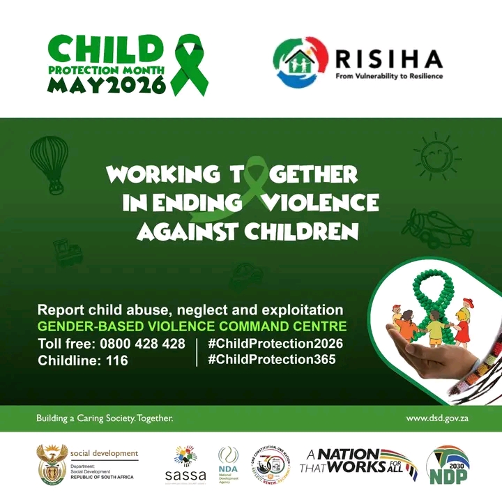 Children protection across South Africa continues as we celebrate Women Month